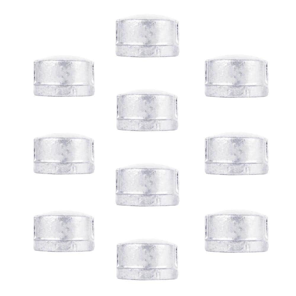 1/2 in. Galvanized Iron Cap, 10 Pack price history on PriceWatchPro