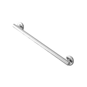 Contemporary 24 in. Exposed Screw Grab Bar in Polished Chrome