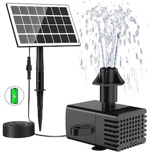 DIY Solar Water Pump with Sucker and Stake, Solar Fountain Pump
