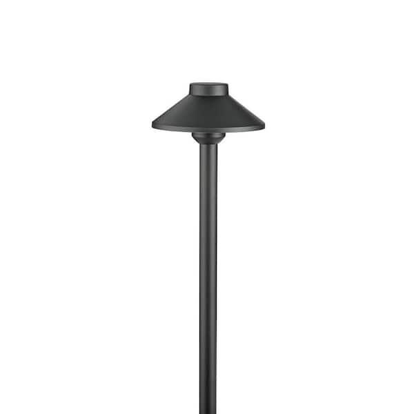 KICHLER Stepped Dome Weather Resistant Path Light (Drop-In) in Black Brass
