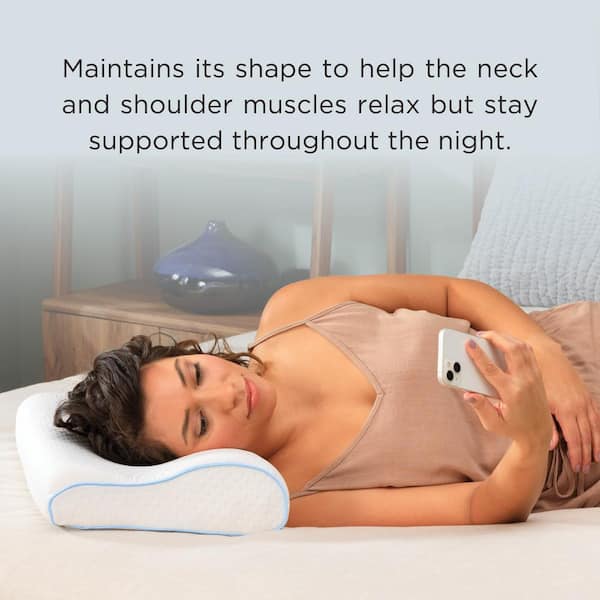 TEMPUR-PEDIC TEMPUR-Neck plus Cooling Medium Profile Standard