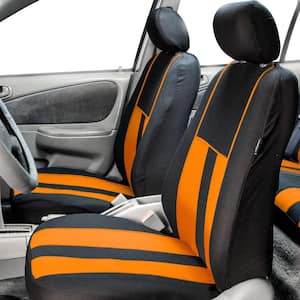 Orange Car Seat Covers Orange Car Accessories Checkered Car 