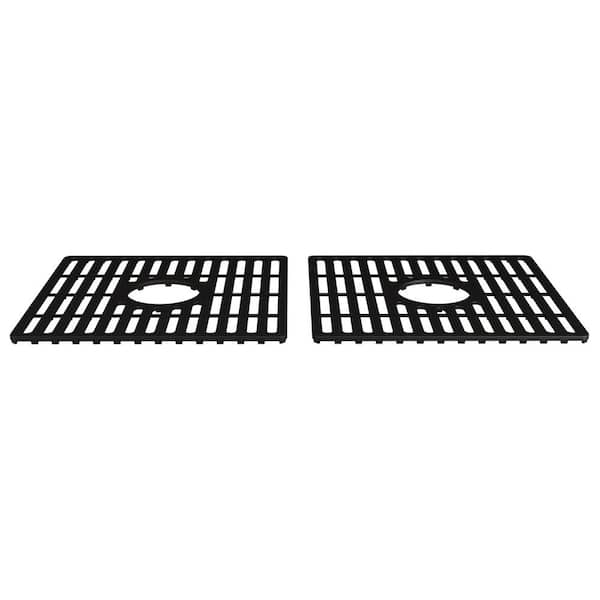 VIGO 27 in. x 15 in. Silicone Bottom Grid for 30 in. Single Bowl Kitchen  Sink in Matte Black VGSG3018MB - The Home Depot