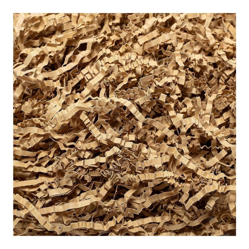 2 lb. Crinkle Cut Paper Shred Brown Eco-Friendly Recyclable Material Gift Box Basket Filler Kraft Confetti Stuffing price history on PriceWatchPro
