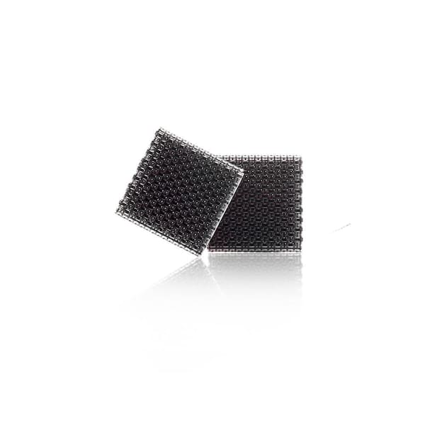 VELCRO® Brand Stick on squares BLACK 1.5 x 1.5 pack of 10 hook and loop  NEW