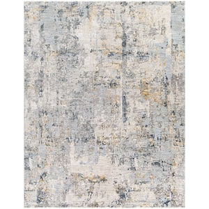 Maxine Gray Abstract 8 ft. x 10 ft. Indoor Area Rug
