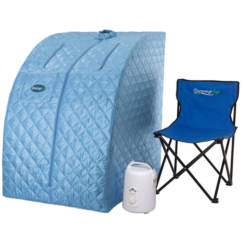 UPC 851711007068 product image for 1-Person Indoor Lightweight Portable Steam Sauna Spa with 60 Minute Timer and Ch | upcitemdb.com