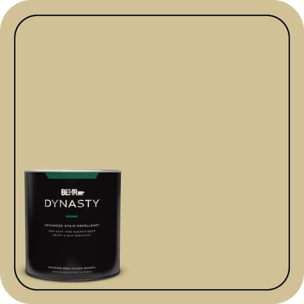 BEHR DYNASTY 1 qt. #370F-4 Winter Mood Semi-Gloss Enamel Interior Stain-Blocking Paint and Primer