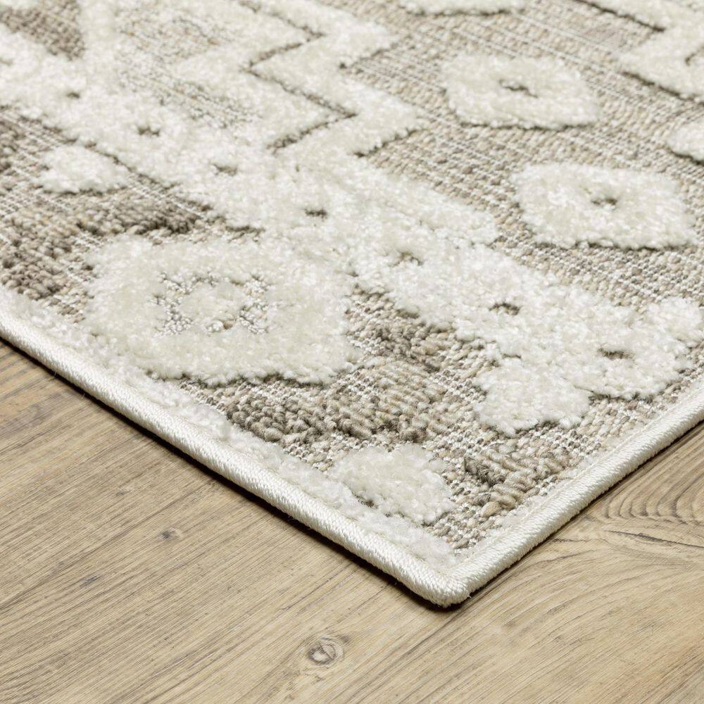 4' X 6' Gray And Ivory Oriental Area Rug price history on PriceWatchPro
