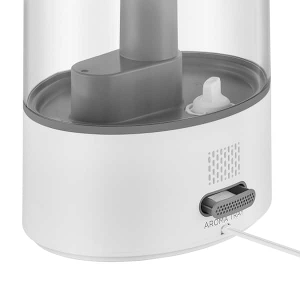 Vissani 1 Gal. Ultrasonic Humidifier 360 Degree Turning Dual