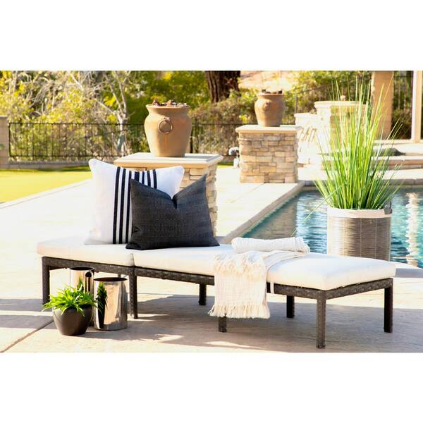 Coaster Home Furnishings Milano Brown Wicker Outdoor Chaise Lounge With Off White Cushion 500345brn The Depot - Coaster Chaise Lounge Coaster Home Furnishings Milano Brown Wicker Outdoor Chaise Lounge With Off White Cushion 500345brn The Depot - Coaster Chaise Lounge
