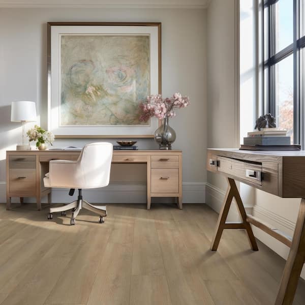 Misty Maplewood 20 MIL x 9 in. W x 48 in. L Waterproof Click Lock Luxury Vinyl Plank Flooring (29.94 sq. ft./Case)
