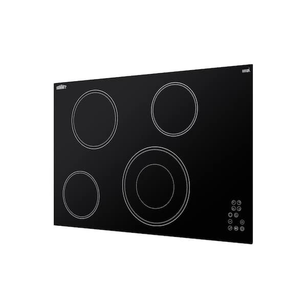 Summit CR2B122 2 Burner Coil Stainless Steel Electric Cooktop
