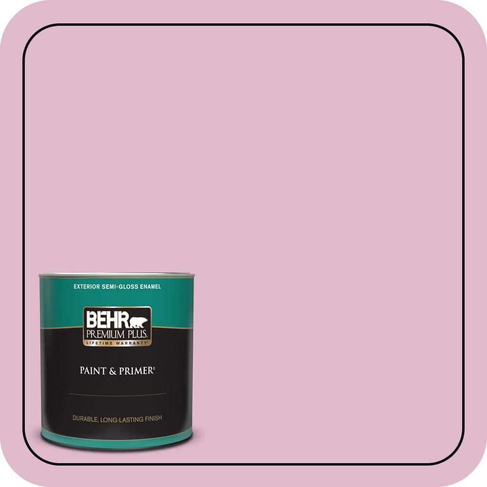 1 qt. #M130-3 Wild Geranium Semi-Gloss Enamel Exterior Paint & Primer price history on PriceWatchPro