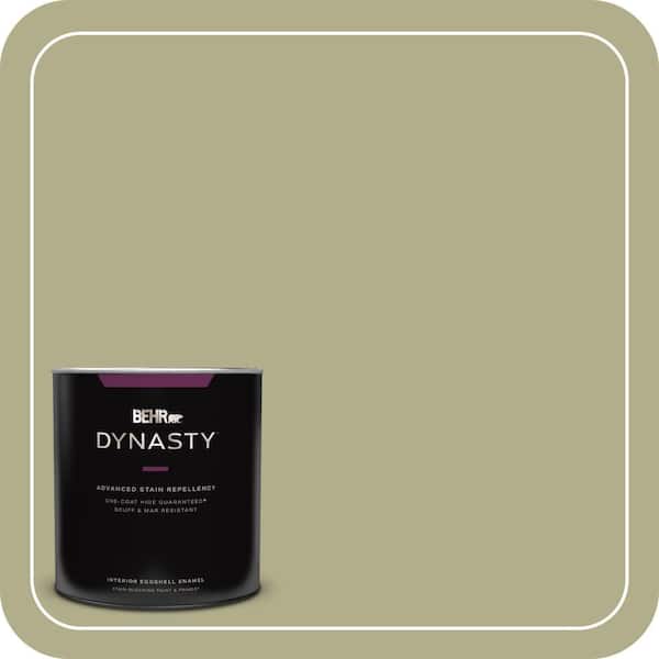 BEHR DYNASTY 1 qt. #PPU9-21 Sanctuary One-Coat Hide Eggshell Enamel Interior Stain-Blocking Paint and Primer
