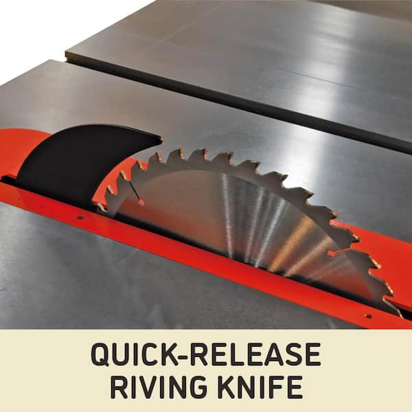 64B 115-Volt/230-Volt 1.75 HP 50 in. Riving Knife Table Saw