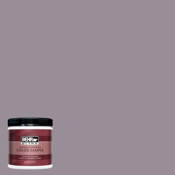 BEHR ULTRA 8 oz. #UL250-18 Victorian Matte Interior/Exterior Paint and Primer in One Sample