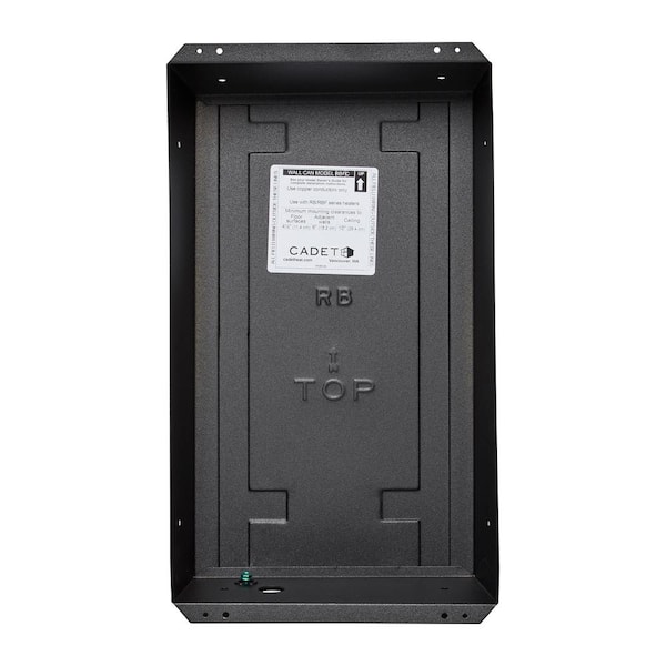 Cadet Recess-mount Wall Can for RBF Series In-wall Fan-forced Electric Bathroom Heater RBFC