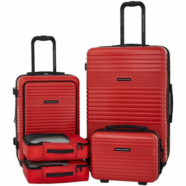 5-Piece CAYENNE EXPANDABLE HARDSIDE Luggage Set w/SPINNERS, TSA & USB systems luggage set