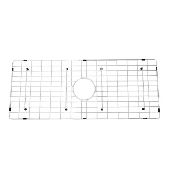Hayley 31 in. x 13-1/2 in. Wire Grid for Single Bowl Kitchen Sinks in Stainless Steel