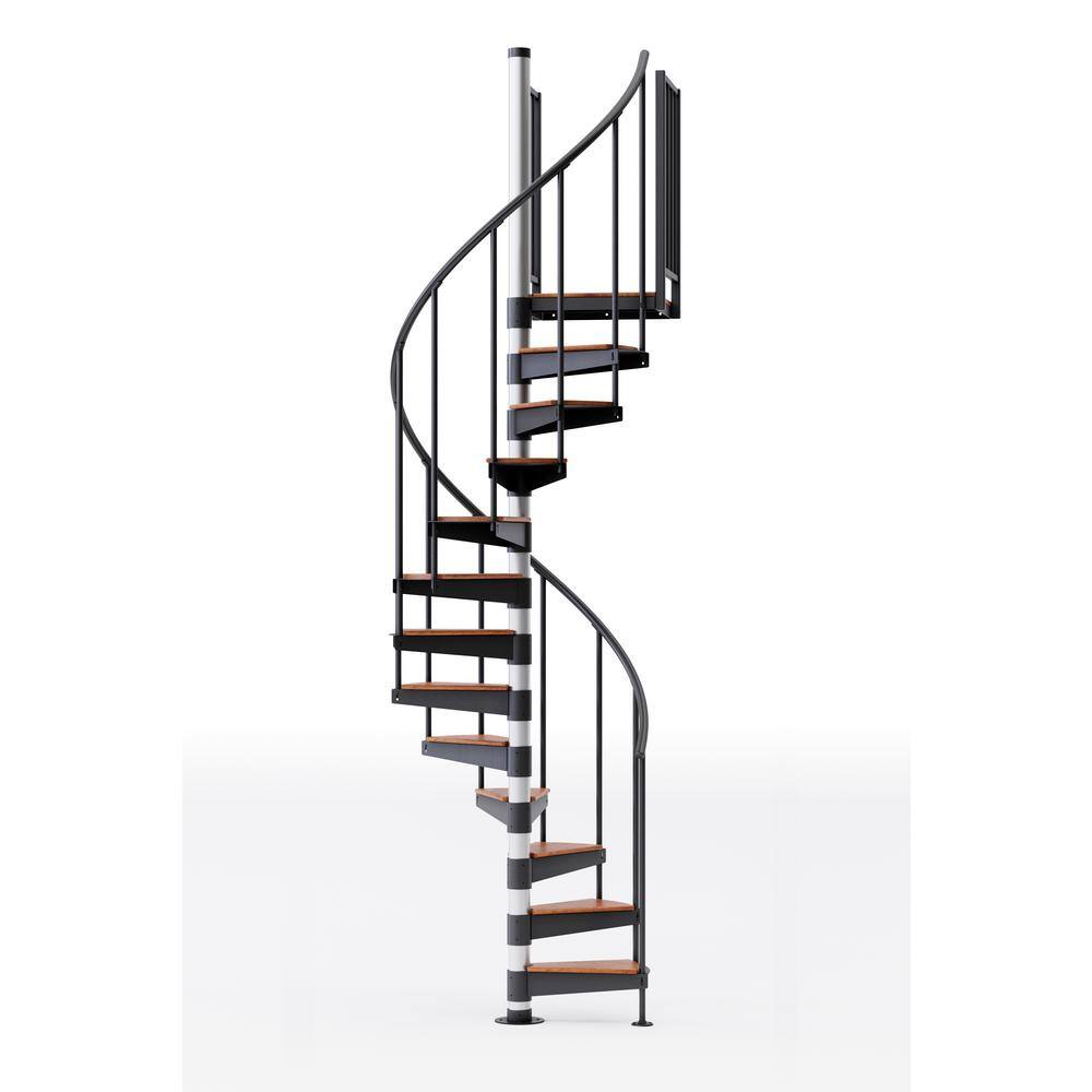 Reroute Prime Interior 42in Diameter, Fits Height 85in - 95in, 2 36in Tall Platform Rails Spiral Staircase Kit price history on PriceWatchPro
