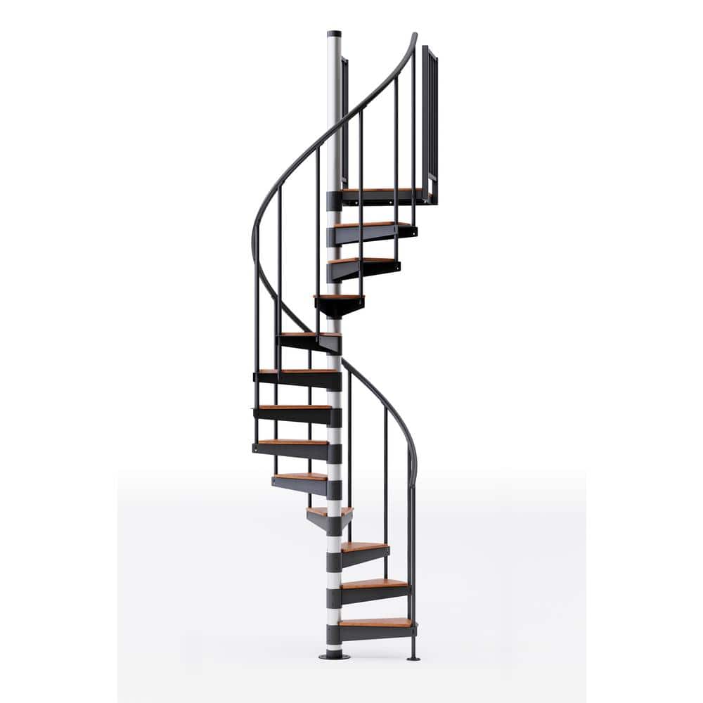 Reroute Prime Interior 42in Diameter, Fits Height 119in - 133in, 2 36in Tall Platform Rails Spiral Staircase Kit price history on PriceWatchPro