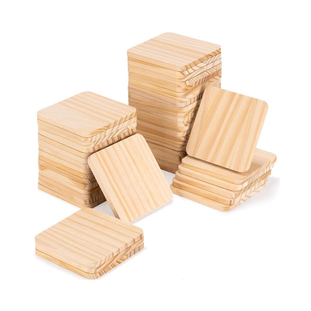0.35 in. x 4 in. x 4 in. Unfinished Natural Wood Circles for DIY Crafts Project Panel (36-Pack) price history on PriceWatchPro