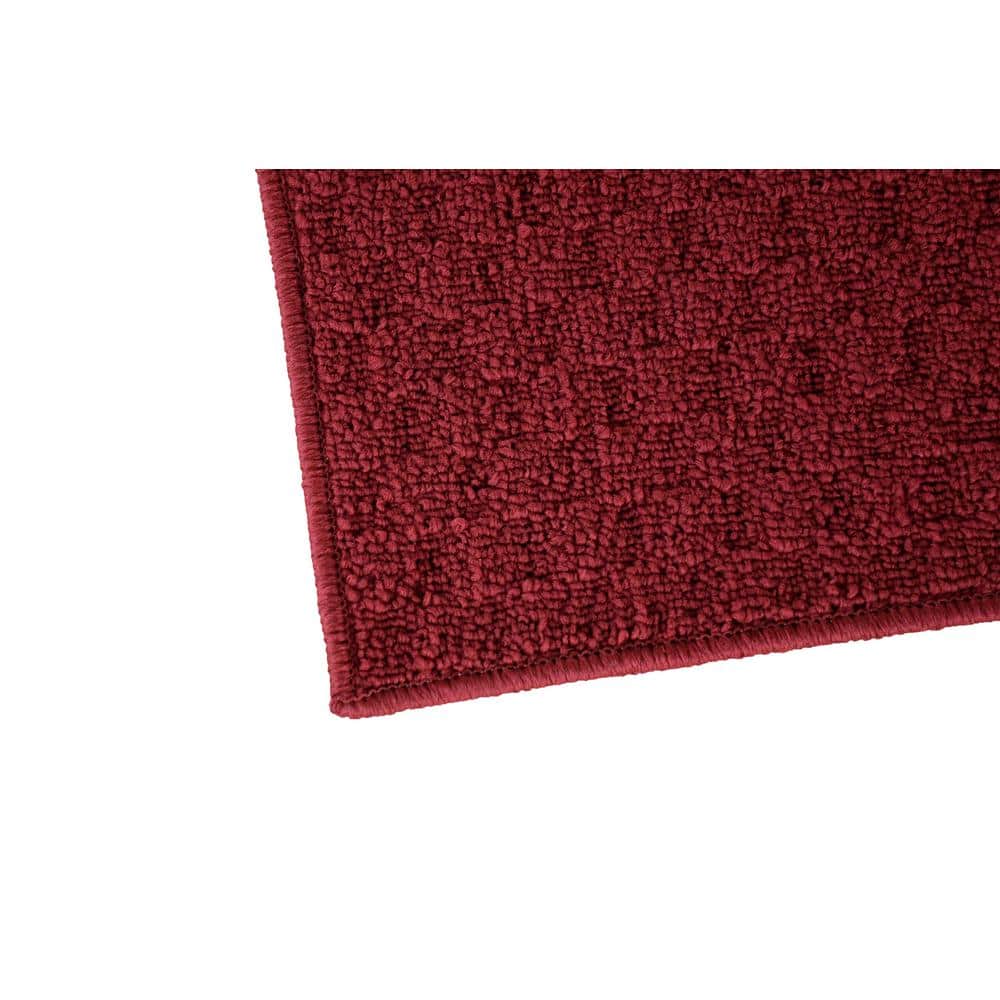 Chili Red 8' x 10' Stain-Resistant Tufted Area Rug