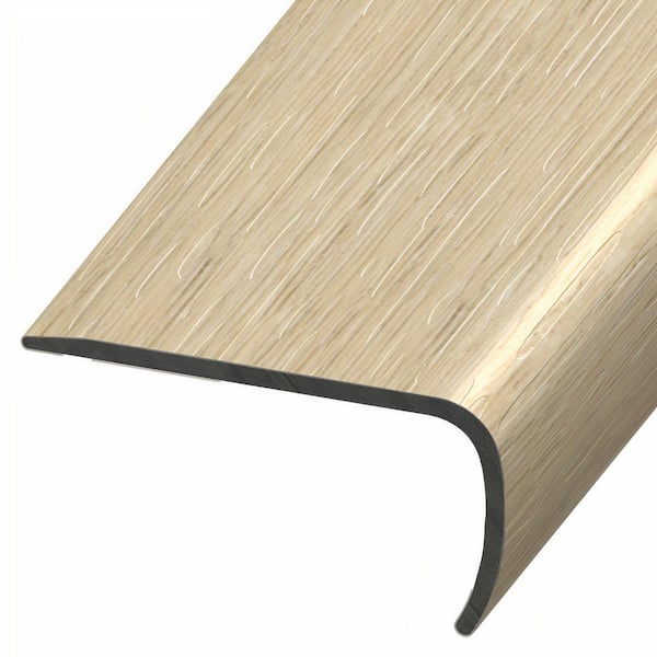 ASPEN FLOORING Dormont 1 in. Thick x 2 in. Width x 94 in. Length Rigid Core Stair Nosing Vinyl Molding
