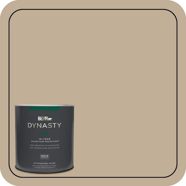 BEHR DYNASTY 1 qt. #PPU7-07 Riviera Beach Semi-Gloss Enamel Exterior Stain-Blocking Paint & Primer