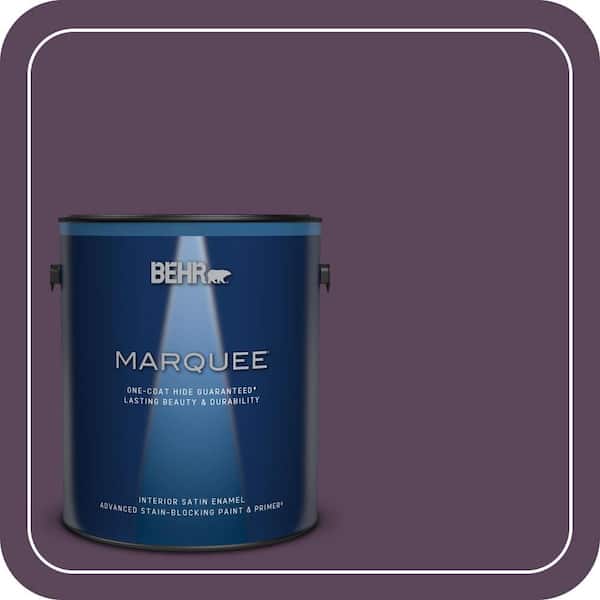 BEHR MARQUEE 1 gal. #T11-3 Strike a Pose Satin Enamel Interior Paint & Primer