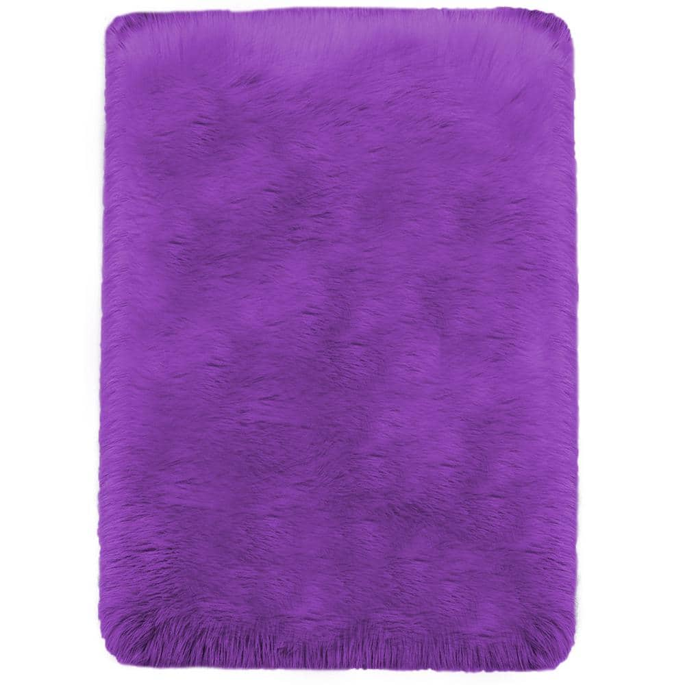 Rug Yarn Purple AB27