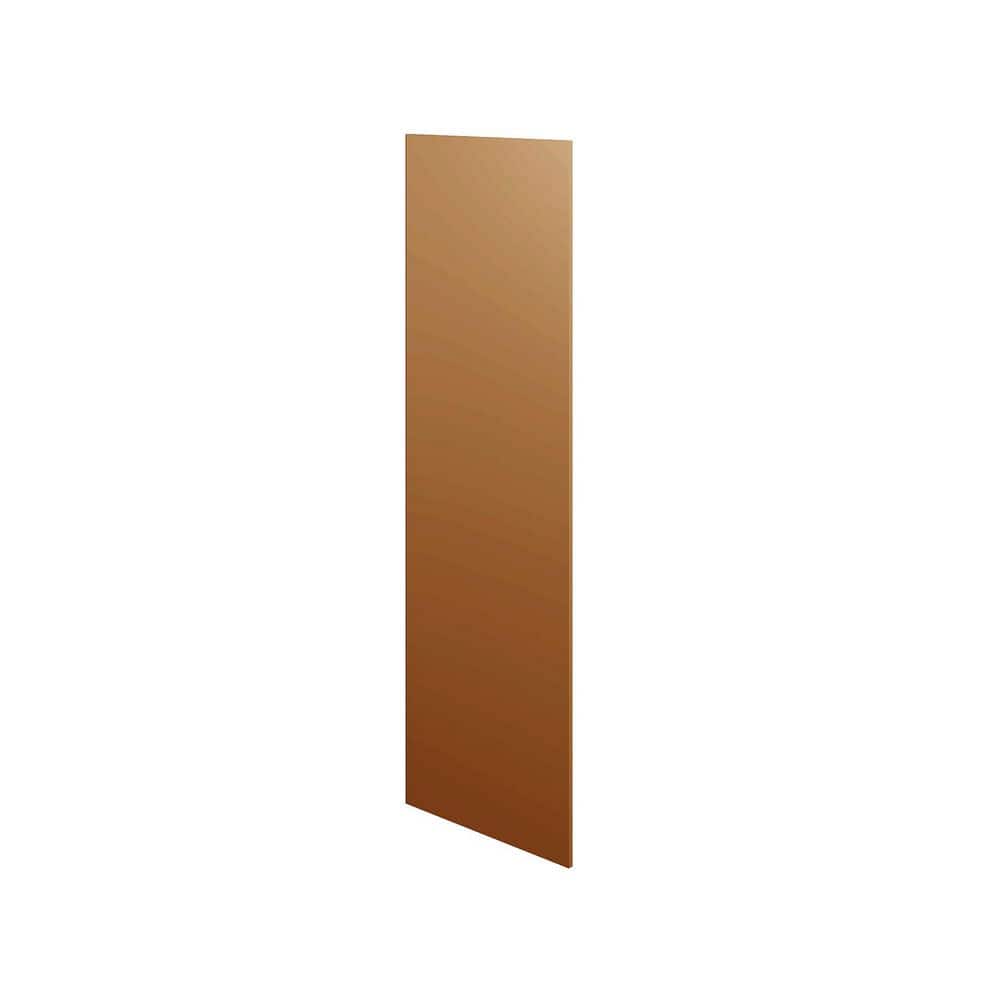 Amherst Shaker 0.75 in. W x 96 in. H x 30 in. D in Walnut Refrigerator End Panel in Assembled Pantry price history on PriceWatchPro