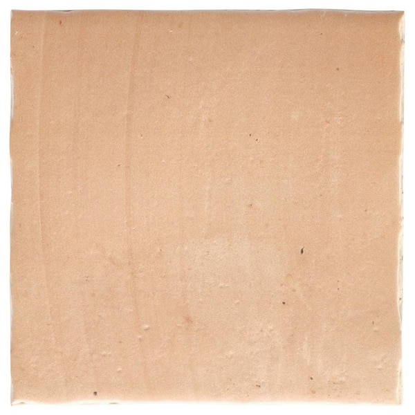 Sienna Terracotta Sand 8.85 in. x 0.43 in. Matte Porcelain Floor and Wall Tile Sample