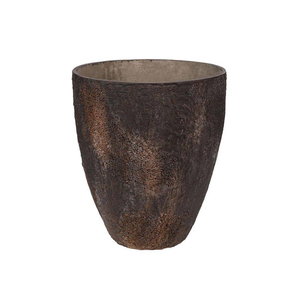 Bernd 23.62 in. H Imperial Brown Color Planter- made of Ficonstone, Large price history on PriceWatchPro