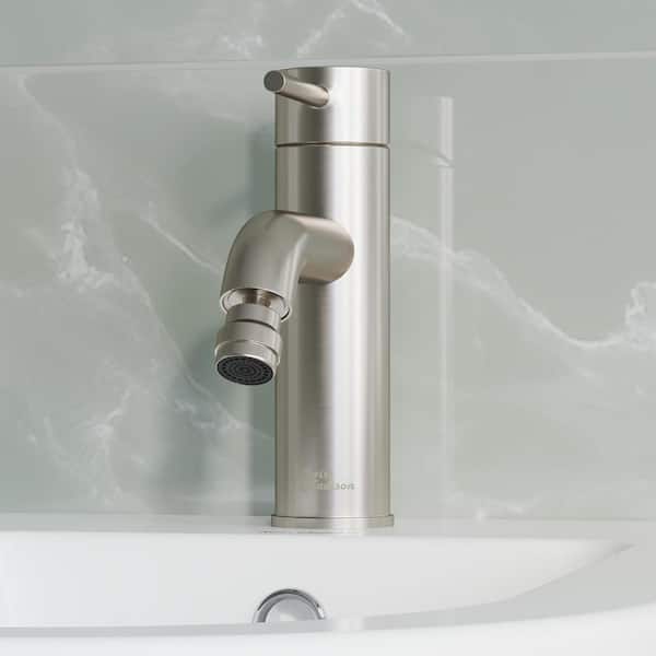 Ivy Single-Handle Bidet Faucet in Nickel