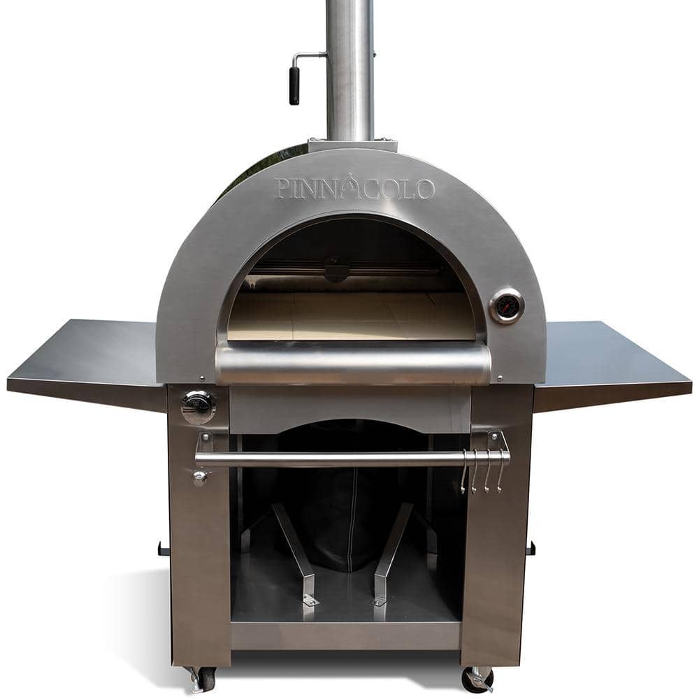 PINNACOLO IBRIDO (Hybrid) Wood and Gas Outdoor Pizza Oven with