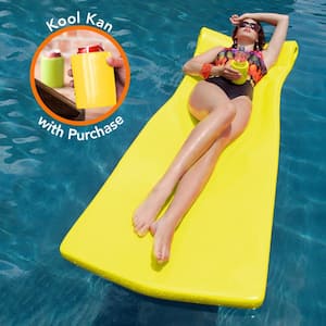 Extra-Premium Plus Bonus Kool Kan Yellow Pool Float