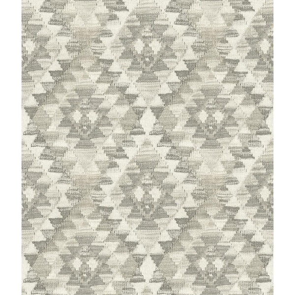 Chesapeake 10 in. W x 13 in. L Grey Charcoal Montana Wallpaper Sample