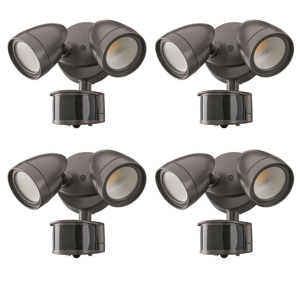 Reviews for ETI LIGHTING 2Head Bronze Motion Activated Outdoor