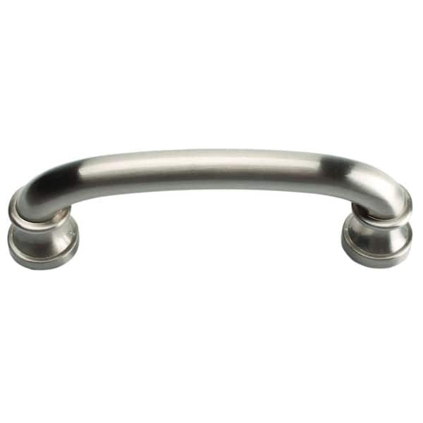Atlas Homewares Shelly Collection Brushed Nickel 3.6 in. Center-to-Center Pull