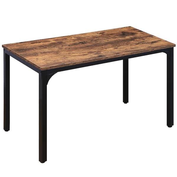 VEIKOUS 47.2 in. W x 23.6 in. D x 29.5 in. H Industrial Brown Dining Tables Writing Computer Desk