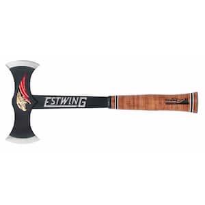 Estwing 69mm 300mm Long Sportsman's Axe with Leather Grip E14A 