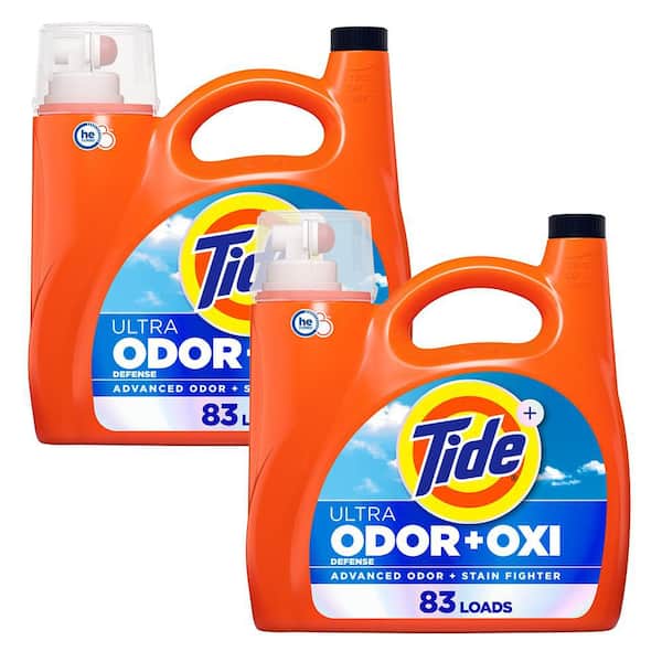 117 oz. HE Ultra Odor Oxi Defense Liquid Laundry Detergent (83-Loads< Multi-Pack 2)