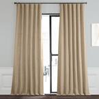 Ginger Rod Pocket Blackout Curtain - 50 in. W x 84 in. L
