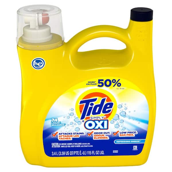 Tide Plus A Touch Of Downy High Efficiency Liquid Laundry Detergent - April  Fresh - 48 Loads