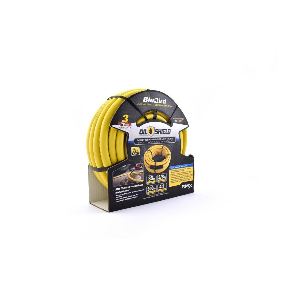 BLUBIRD 3/8 in. x 100 ft. Oil Shield Air Hose BLBOS38100 Sansujyuku sansujyuku.com