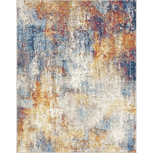 Chelsea Multi 8 ft. x 10 ft. Abstract Indoor Area Rug