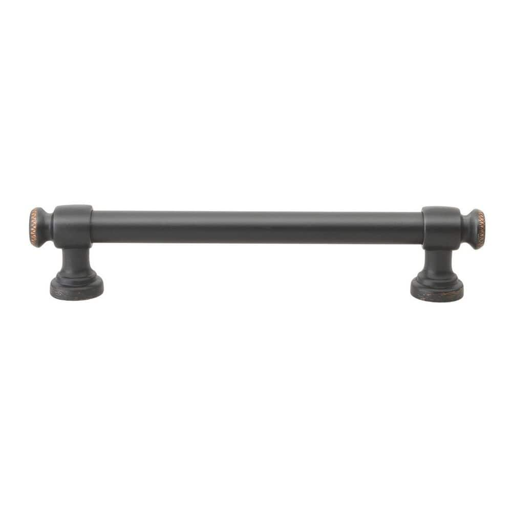 GlideRite 5 in. Center-to-Center Oil Rubbed Bronze Modern Solid Steel ...