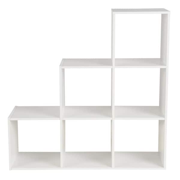 6 Cube Storage Organizer, 6 Bin Organizer Bookcase